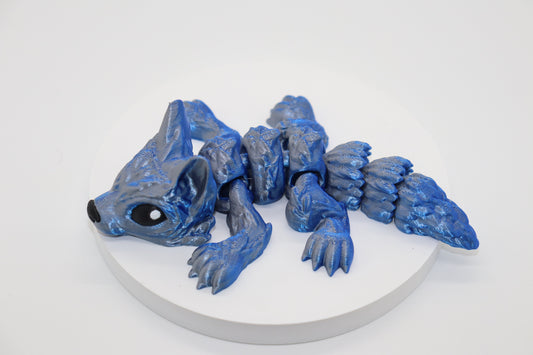 Shiny Wolf – The Sleek and Majestic 3D Printed Companion