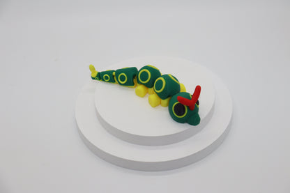 Flexi Caterpie – The Adorable 3D Printed Pokémon Companion