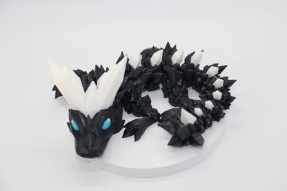 Baby Crystal Dragon – Shimmering 3D Printed Companion