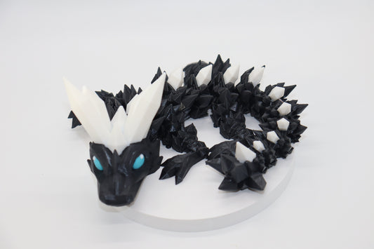 Baby Crystal Dragon – Shimmering 3D Printed Companion