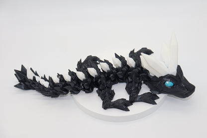 Baby Crystal Dragon – Shimmering 3D Printed Companion