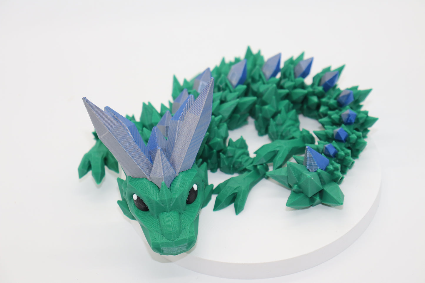 Baby Crystal Dragon – Shimmering 3D Printed Companion