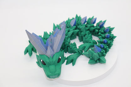 Baby Crystal Dragon – Shimmering 3D Printed Companion