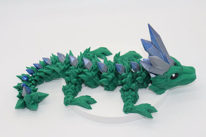 Baby Crystal Dragon – Shimmering 3D Printed Companion