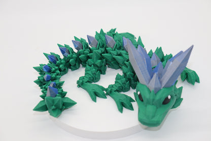 Baby Crystal Dragon – Shimmering 3D Printed Companion