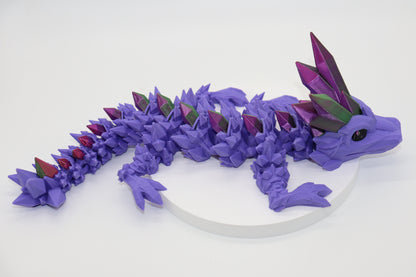Baby Crystal Dragon – Shimmering 3D Printed Companion