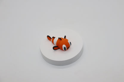 Mini Flexi Clown Fish – The Playful 3D Printed Ocean Friend