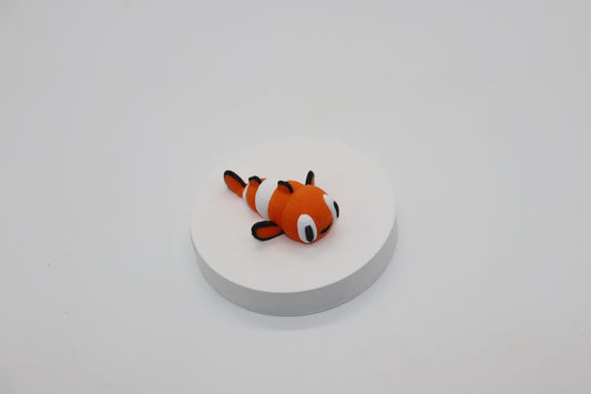 Mini Flexi Clown Fish – The Playful 3D Printed Ocean Friend