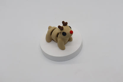 Mini Flexi Reindeer – The Festive 3D Printed Holiday Friend