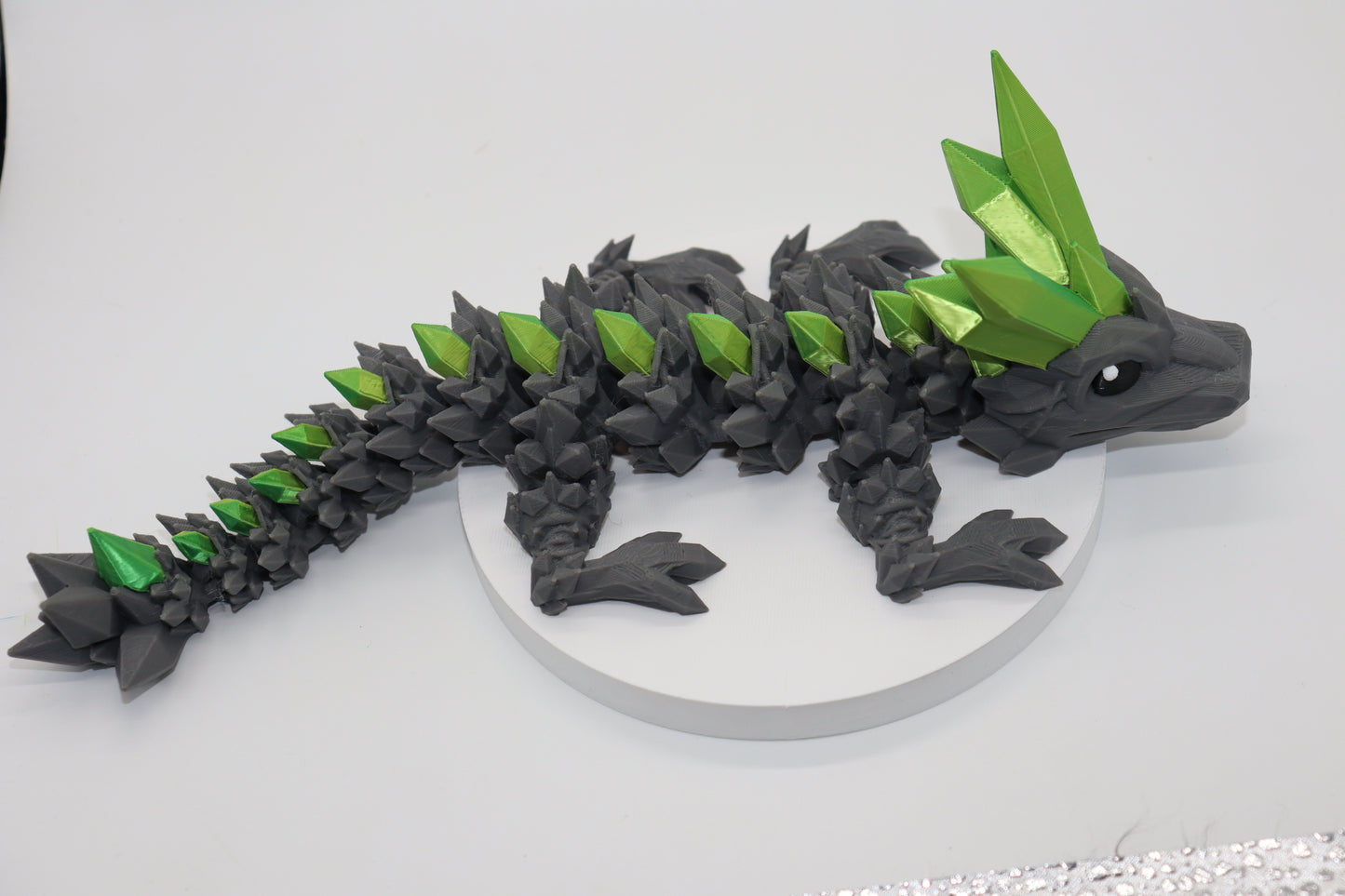 Baby Crystal Dragon – Shimmering 3D Printed Companion