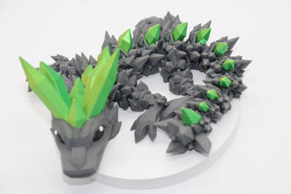 Baby Crystal Dragon – Shimmering 3D Printed Companion