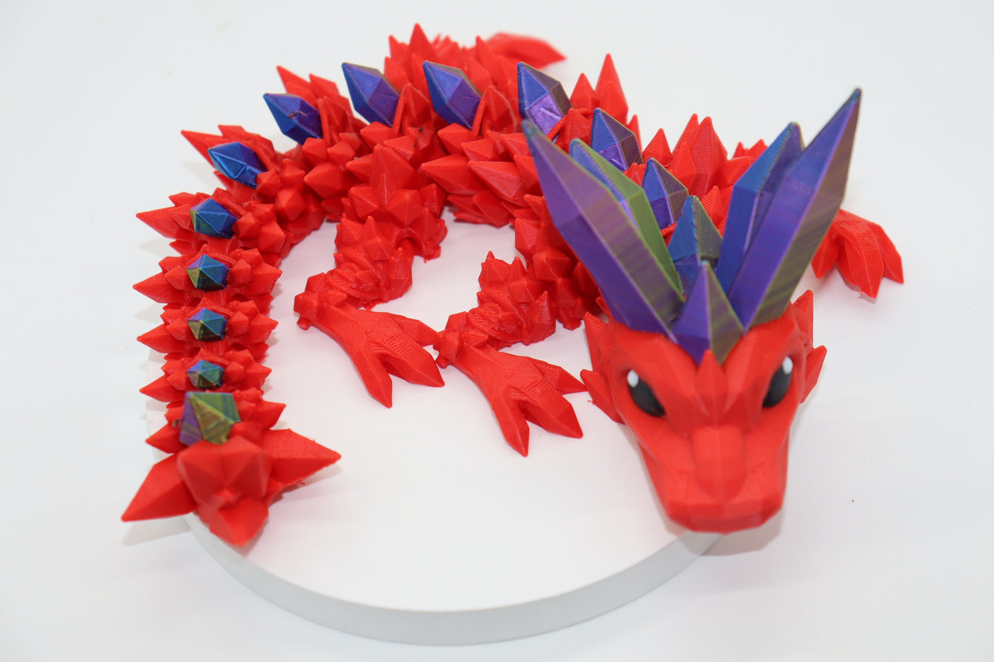 Baby Crystal Dragon – Shimmering 3D Printed Companion