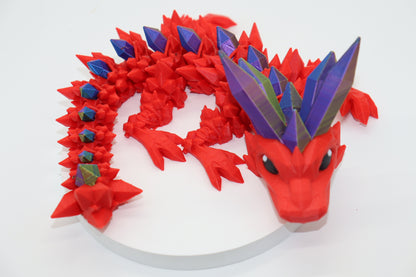 Baby Crystal Dragon – Shimmering 3D Printed Companion