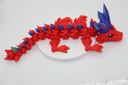 Baby Crystal Dragon – Shimmering 3D Printed Companion