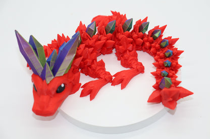 Baby Crystal Dragon – Shimmering 3D Printed Companion