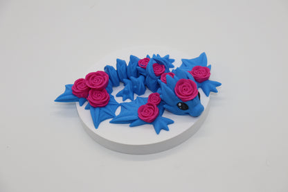 Small Rose Dragon – The Elegant 3D Printed Fantasy Companion