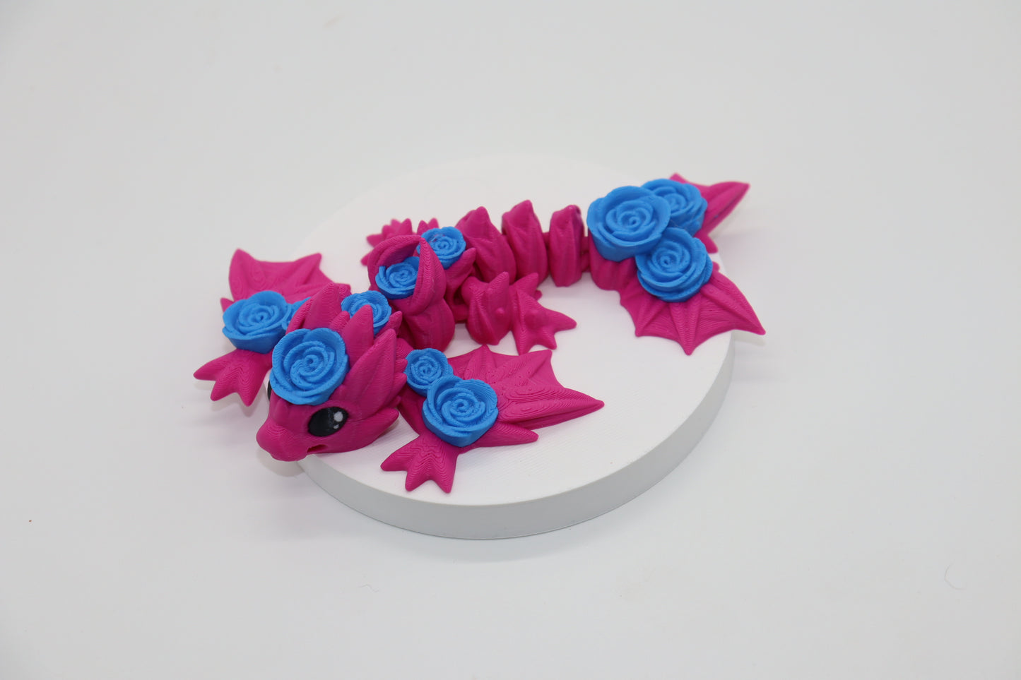 Small Rose Dragon – The Elegant 3D Printed Fantasy Companion