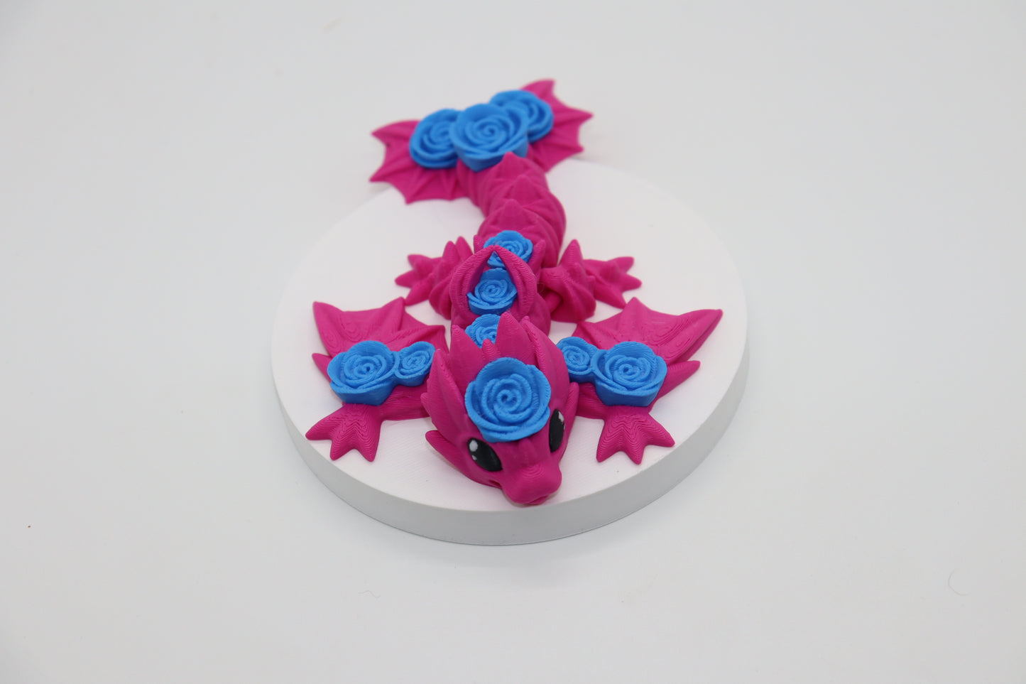 Small Rose Dragon – The Elegant 3D Printed Fantasy Companion
