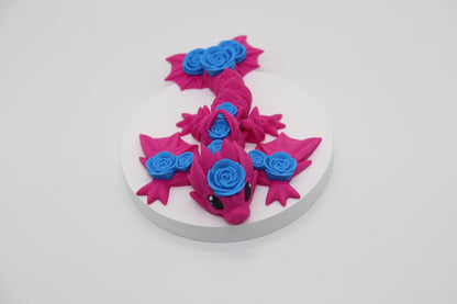 Small Rose Dragon – The Elegant 3D Printed Fantasy Companion