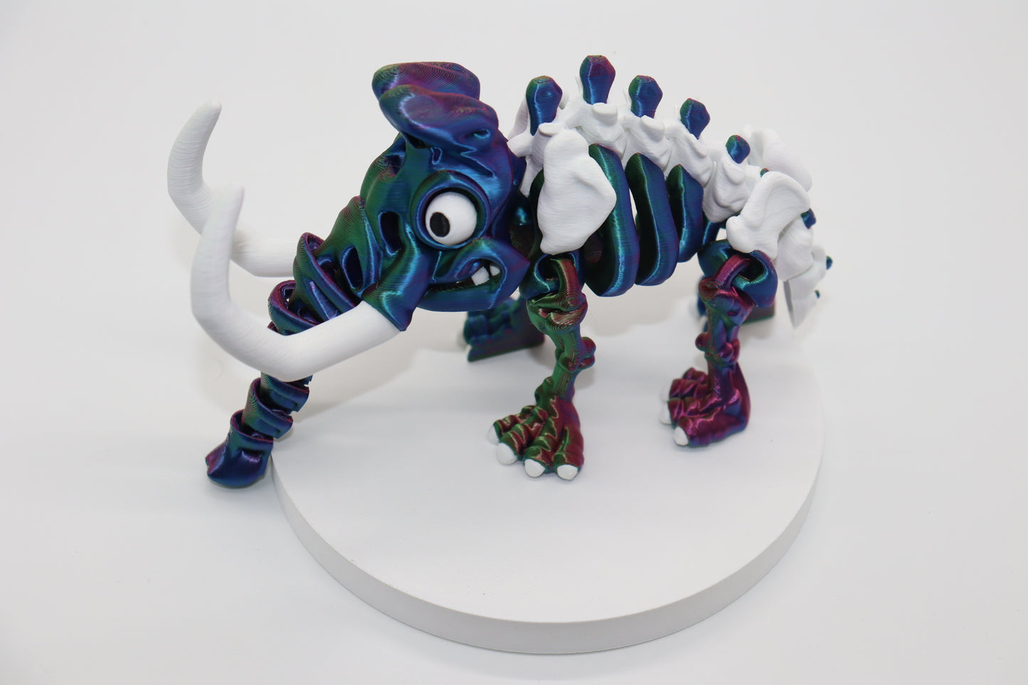 Skeleton Mammoth – The Prehistoric 3D Printed Display Piece