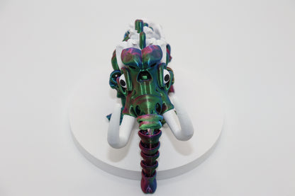 Skeleton Mammoth – The Prehistoric 3D Printed Display Piece