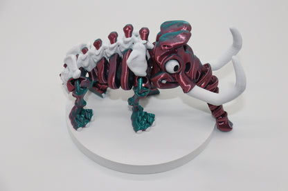 Skeleton Mammoth – The Prehistoric 3D Printed Display Piece