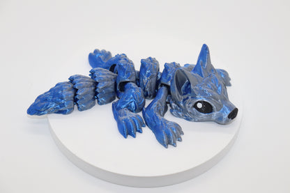 Shiny Wolf – The Sleek and Majestic 3D Printed Companion
