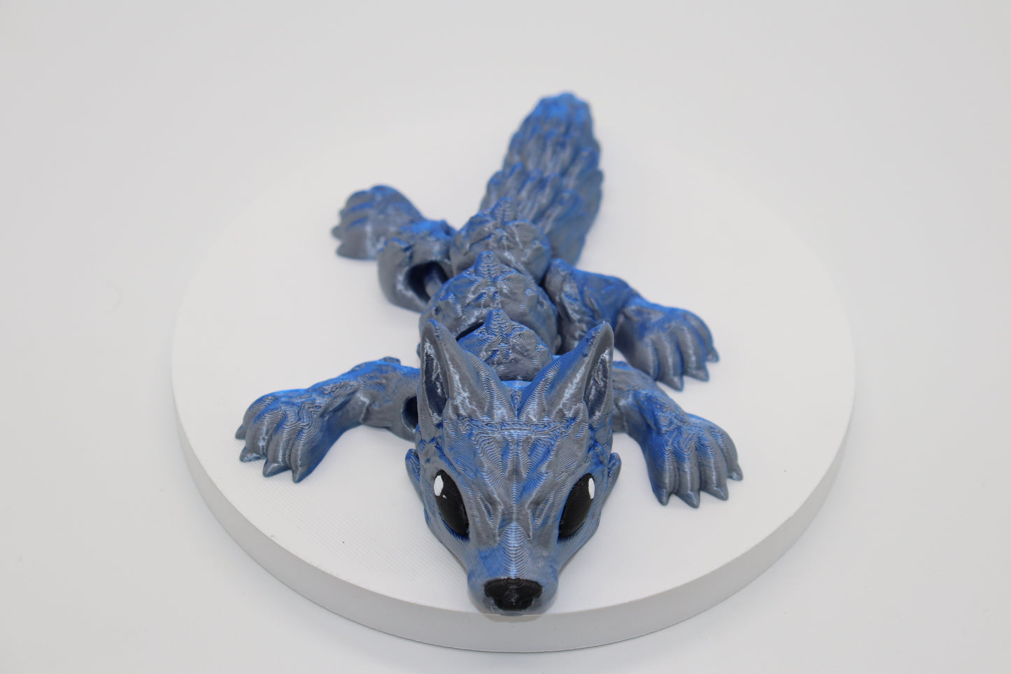 Shiny Wolf – The Sleek and Majestic 3D Printed Companion