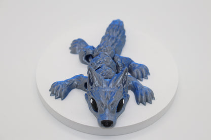 Shiny Wolf – The Sleek and Majestic 3D Printed Companion