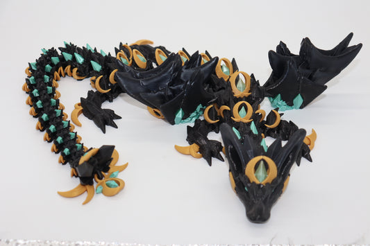 Nightwing Dragon – The Dark and Majestic 3D Printed Guardian