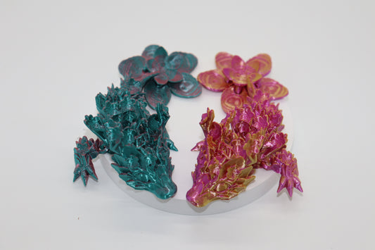 Cherry Blossom Tadling – The Whimsical 3D Printed Forest Spirit