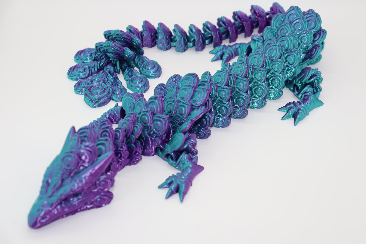 Peacock Dragon – Grace, Color, and Fantasy Combined