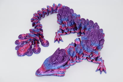 Peacock Dragon – Grace, Color, and Fantasy Combined