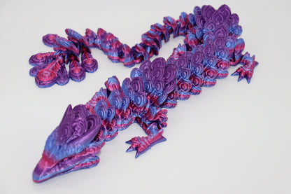 Peacock Dragon – Grace, Color, and Fantasy Combined